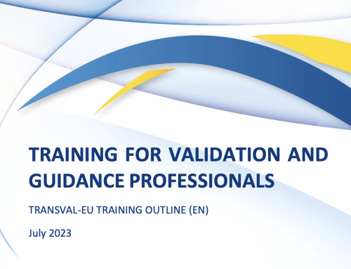 TRANSVAL-EU Training Toolkit is now available for validation and guidance professionals